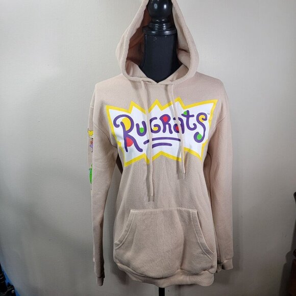 Nickelodeon Sweaters - Nickelodeon Womens‎ S Rugrats Pullover Hoodie Sweatshirt 90s 2000s Retro Casual